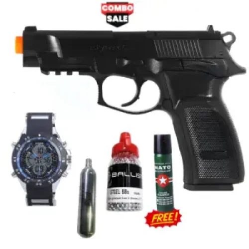 ASG BERSA Thunder 9 Pro Airsoft Gun Combo