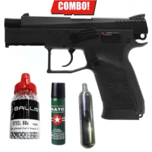 CZ 75 P-07 Duty Gas Gun Black Combo