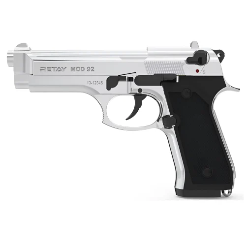 Retay Mod 92 Blank Gun Chrome