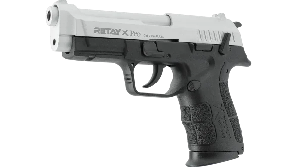 Retay XPRO Chrome Self Defense Blank Gun - Image 2