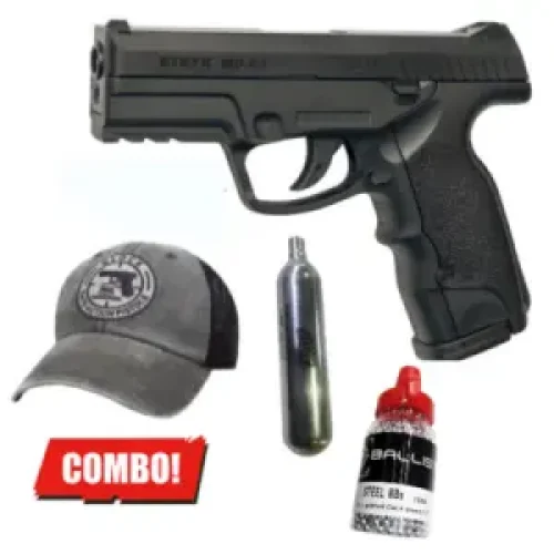 STEYR M9-A1 Gas Gun BB balls Cap and Co2 gas