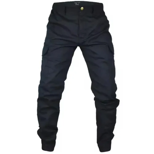 Camo Tactical Cargo Pant Black