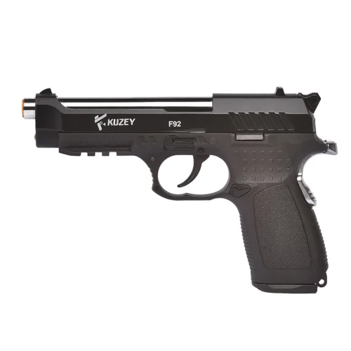 Kuzey F92 Blank Gun Black | Blank Guns for Sale | Targeted Self Defense