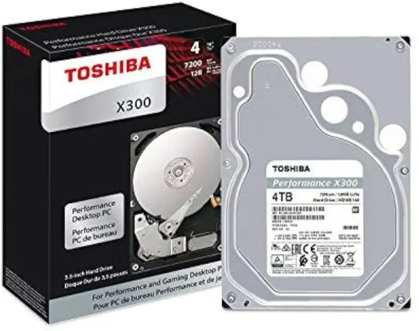 2x Toshiba 4TB HDD