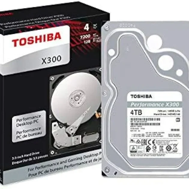 2x Toshiba 4TB HDD